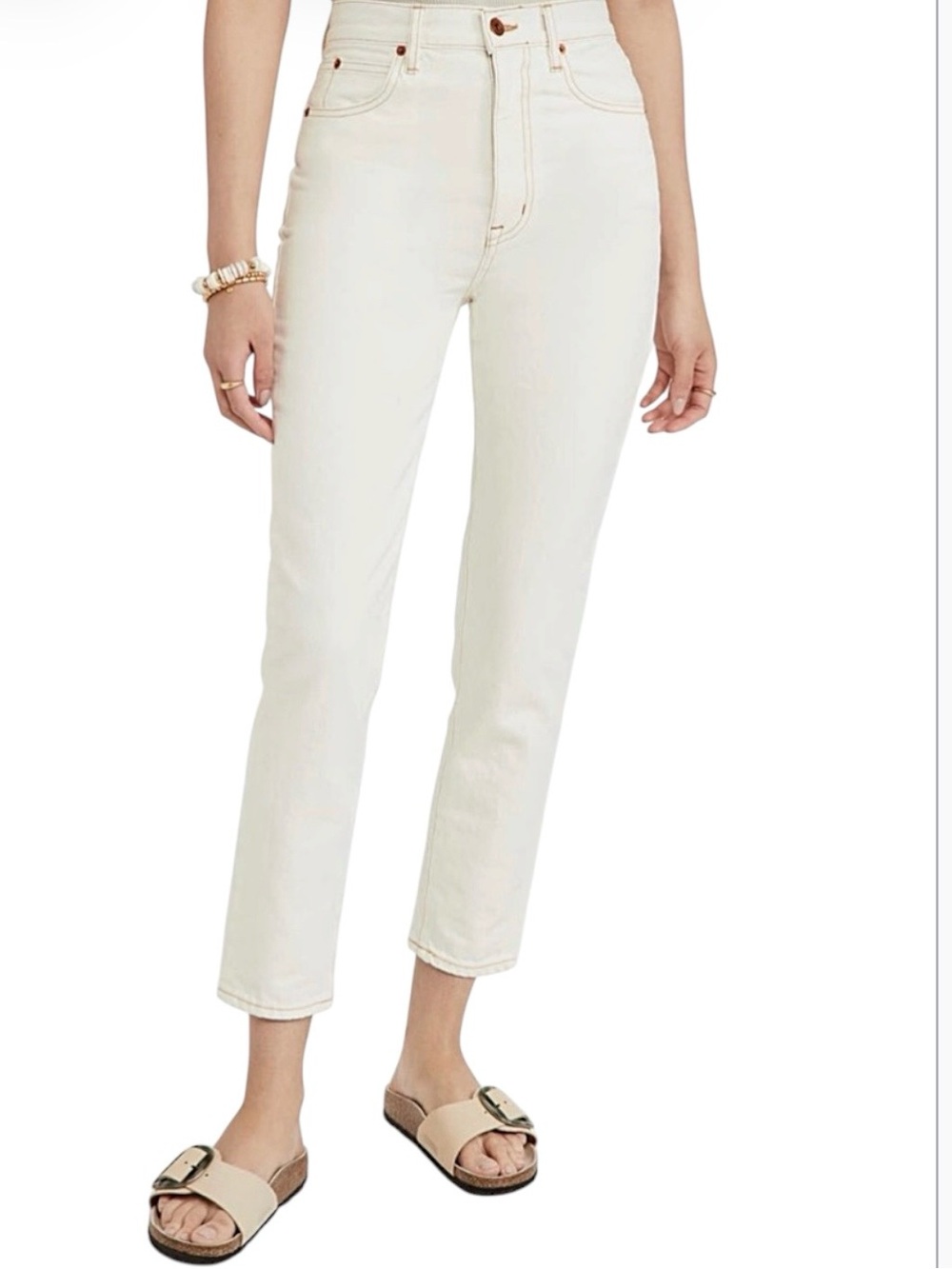 SLVRLAKE Beatnik High Rise Ankle Jeans
